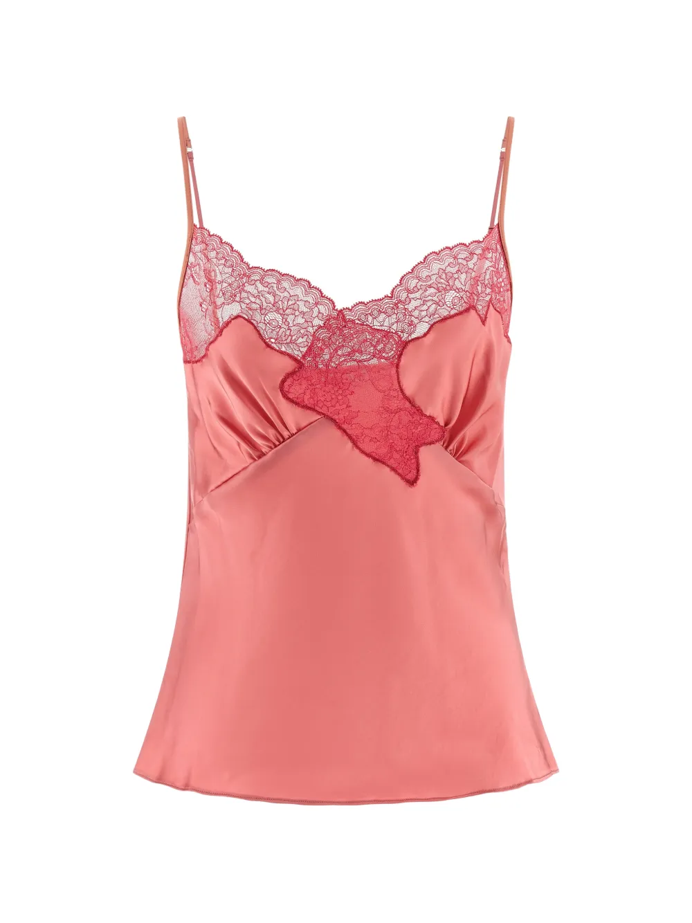 Vaillant Studio Lace-detail Top In Pink
