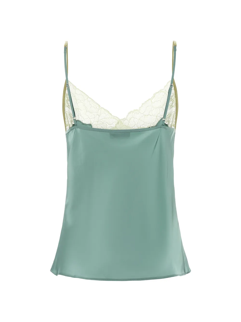  Vaillant Studio Lace-detail Top - Blue 