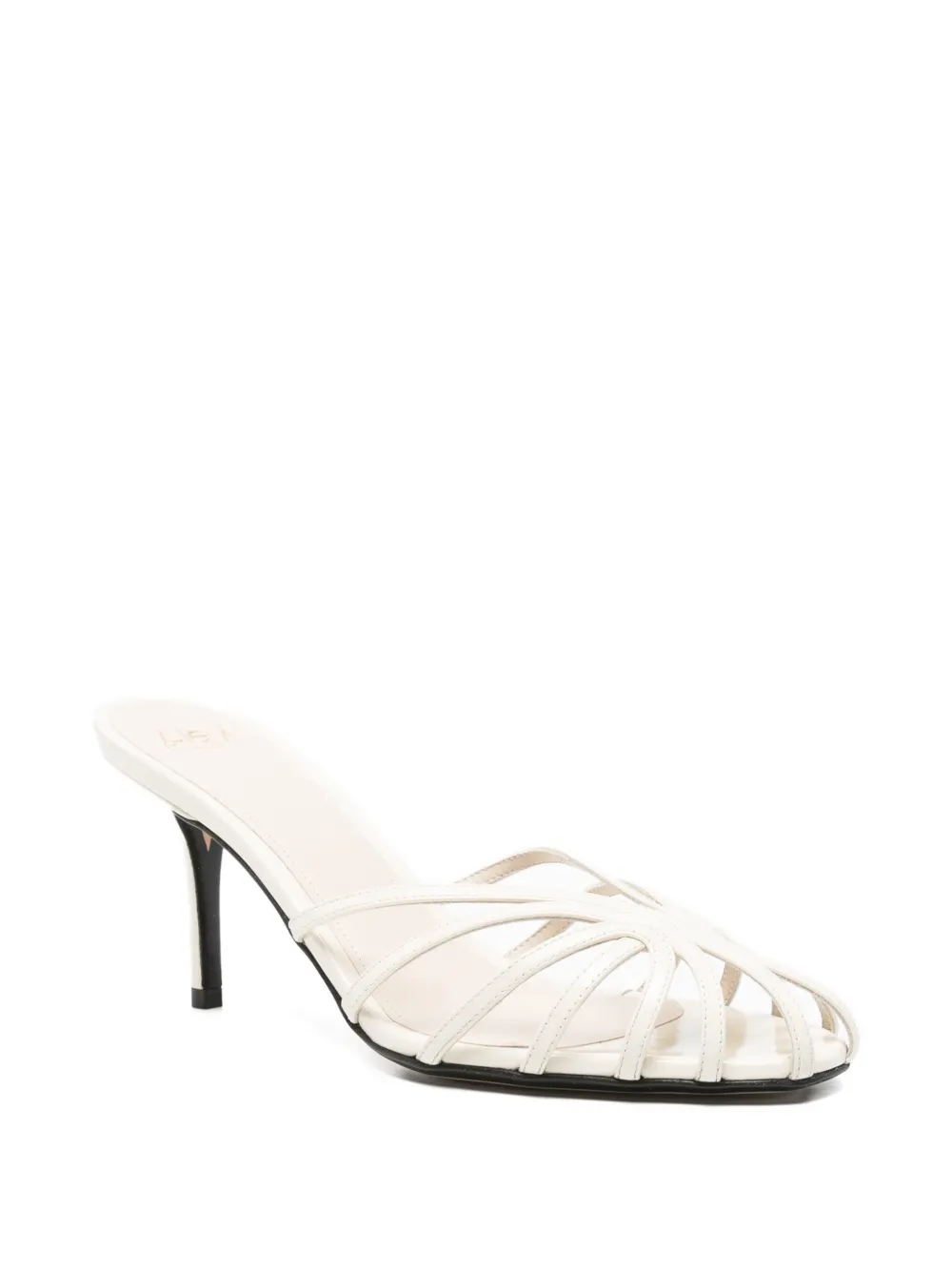 Alevì Mel leather sandals Wit