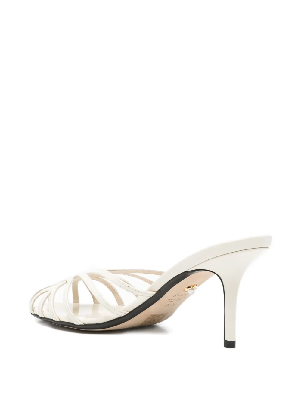 Alevì Mel leather sandals Wit