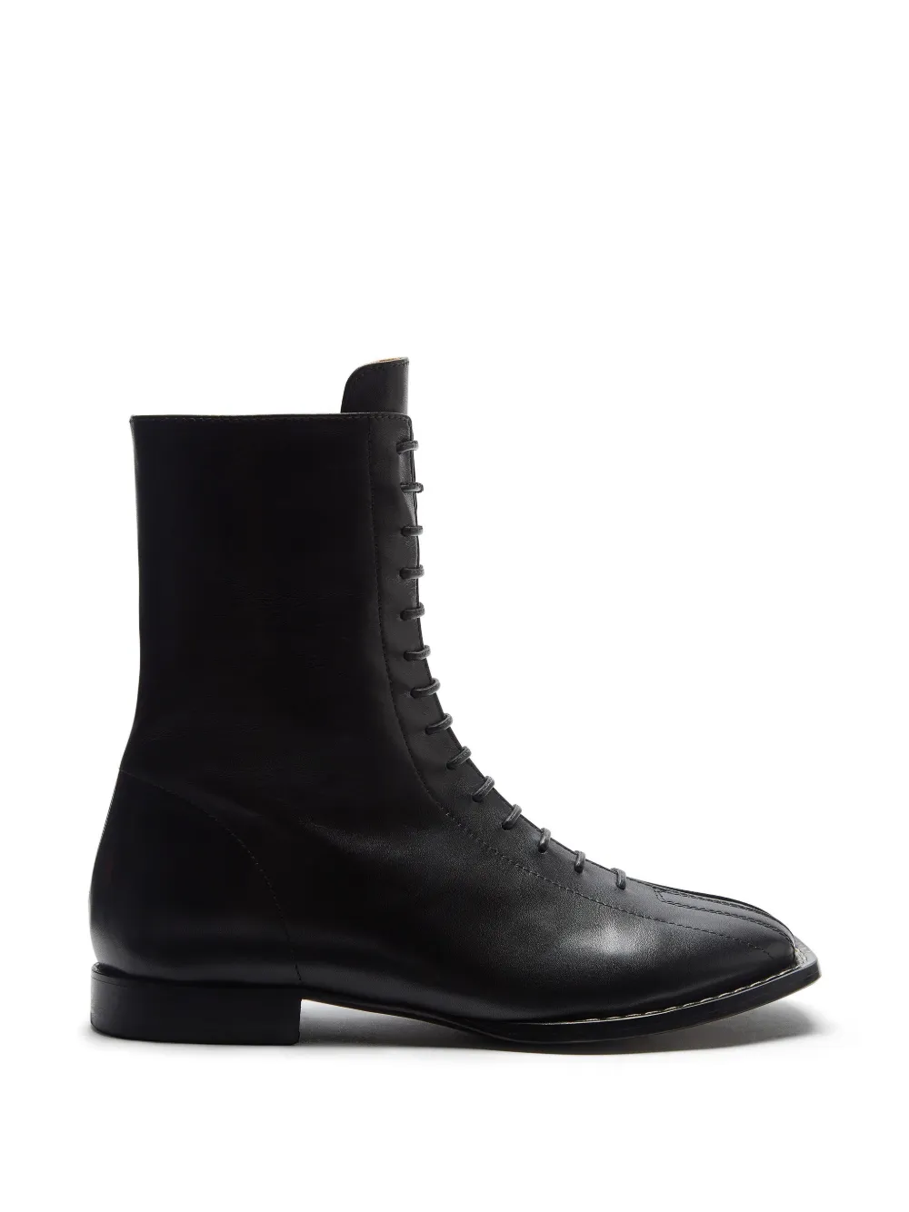 Lili Curia Tilda Lace-up Boots In Black