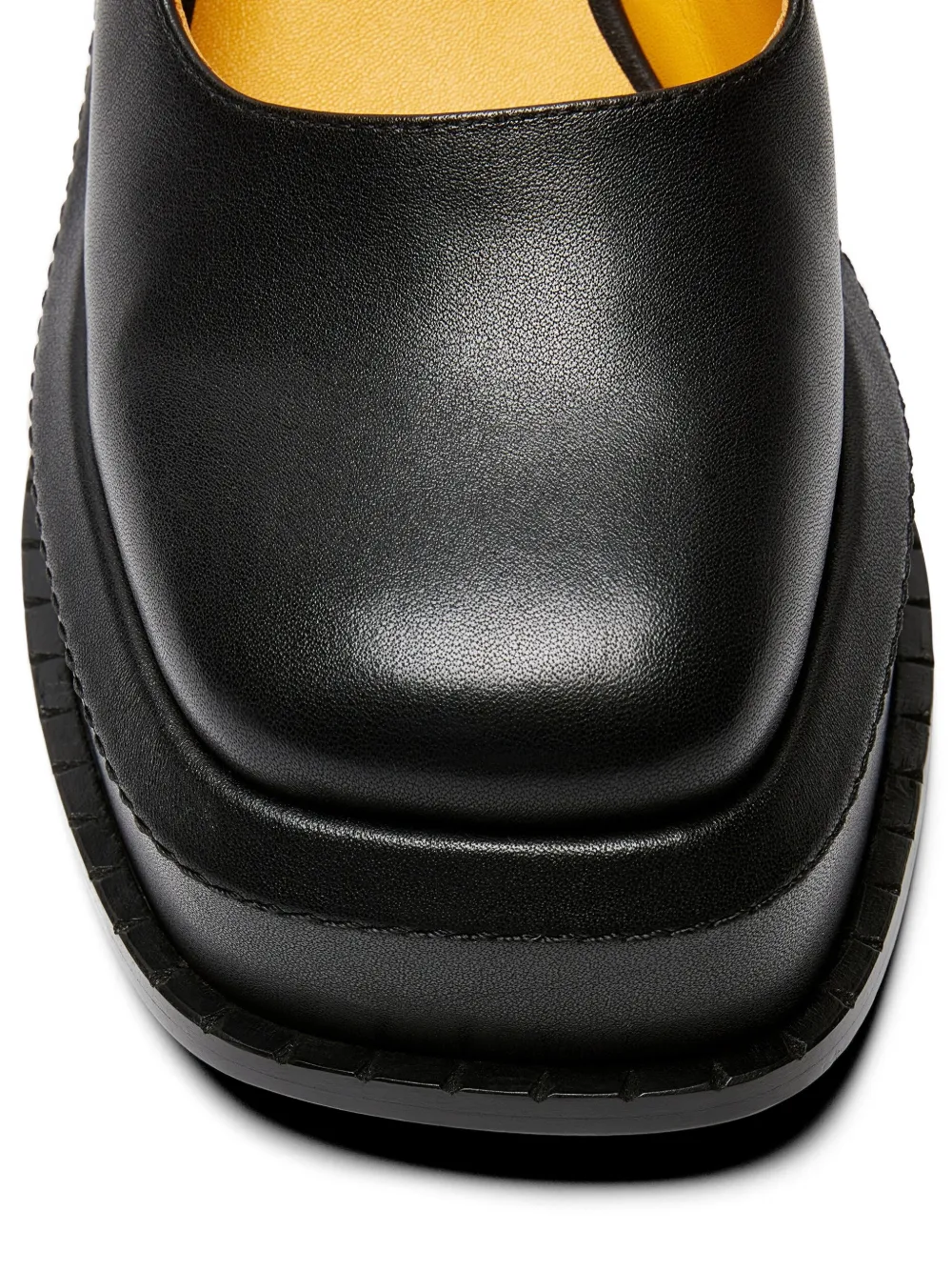 LILI CURIA Nico muiltjes met plateauzool Zwart