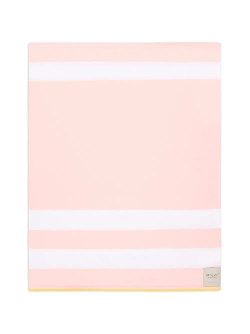 Gensami kids striped trim blanket - Rosa