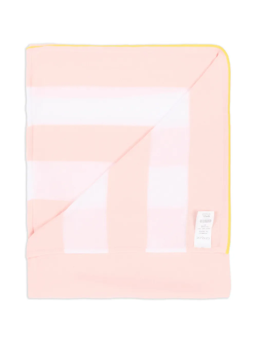 Gensami Kids Striped Trim Blanket - Pink 