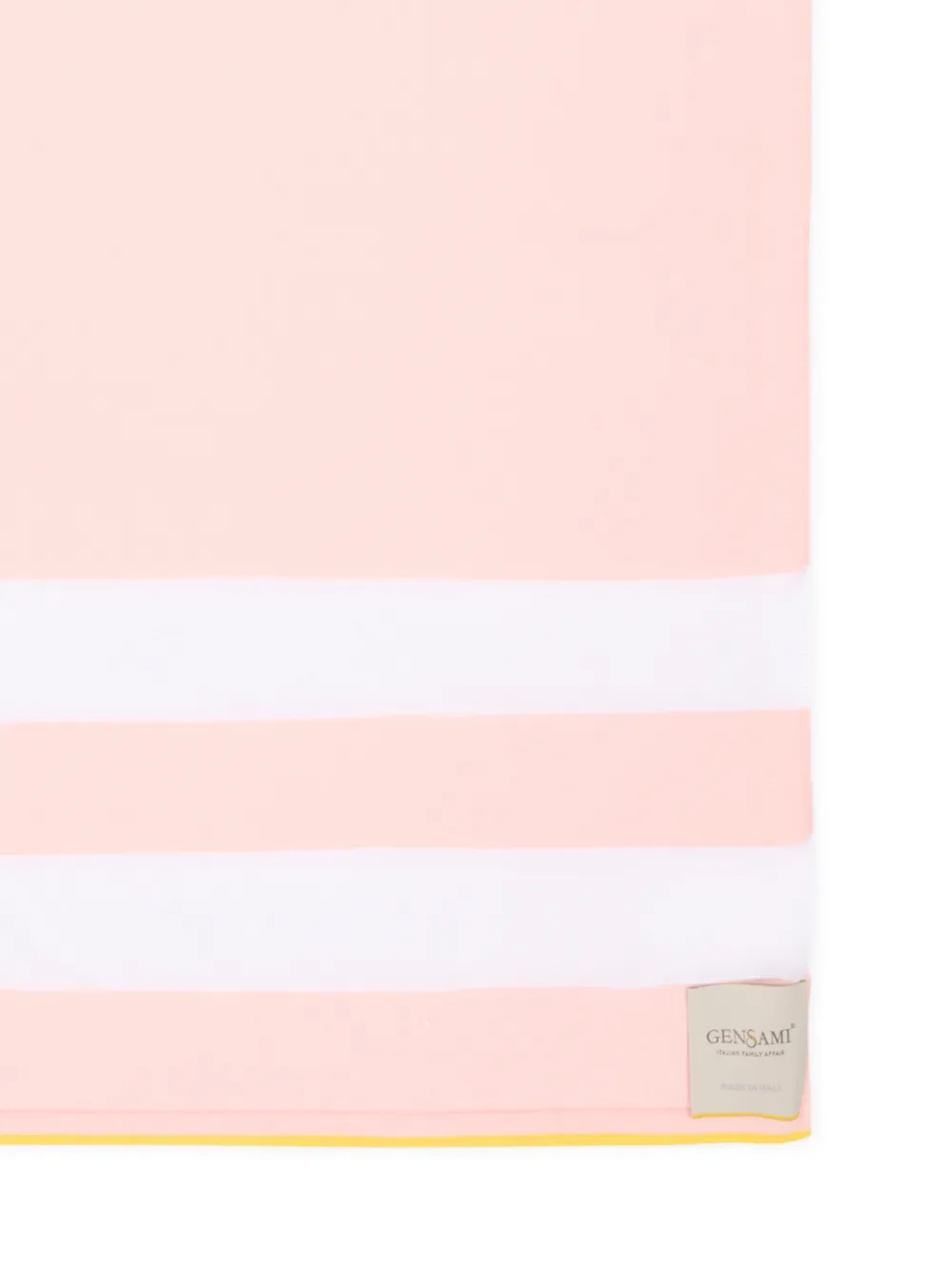  Gensami Kids Striped Trim Blanket - Pink 