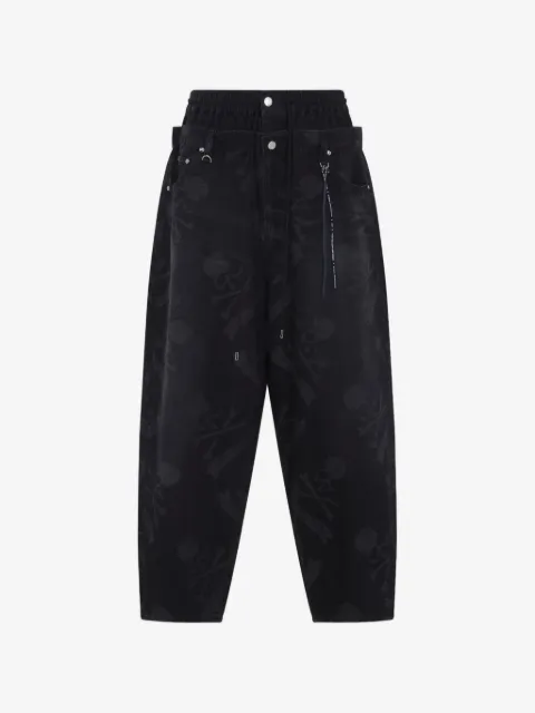 Mastermind World skull-print jeans