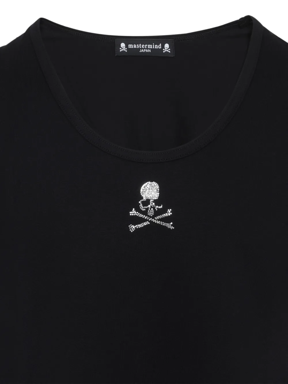 Mastermind Japan Tanktop met doodskop-patroon Zwart