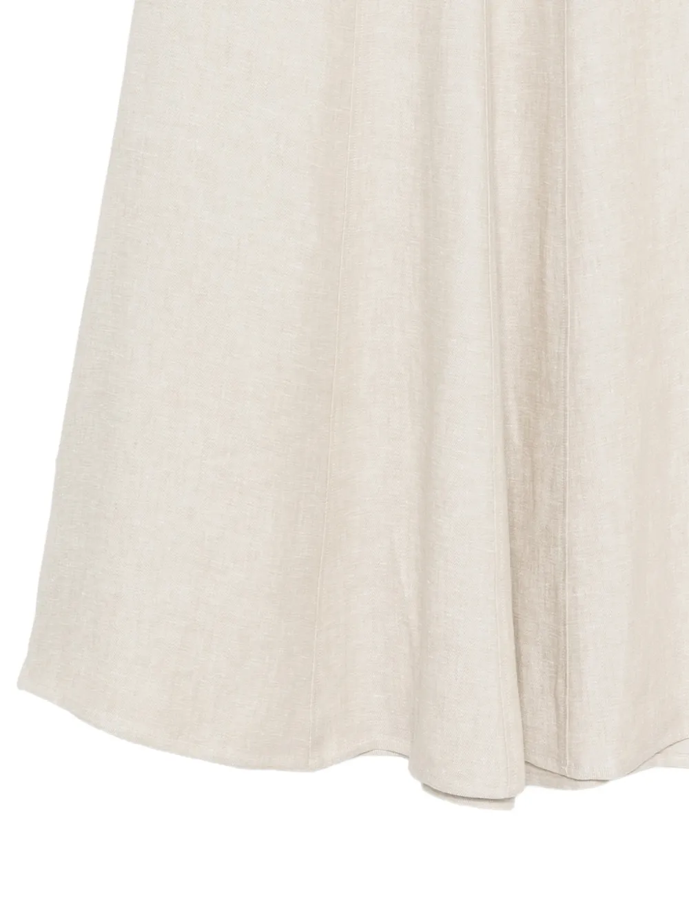  Alysi Button Panel Skirt - Neutrals 