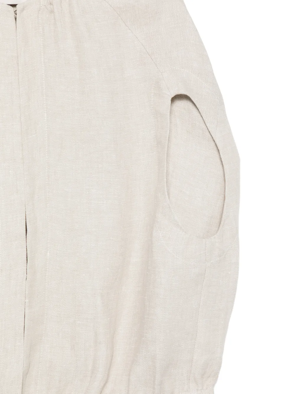  Alysi Cutout Blouse - Neutrals 