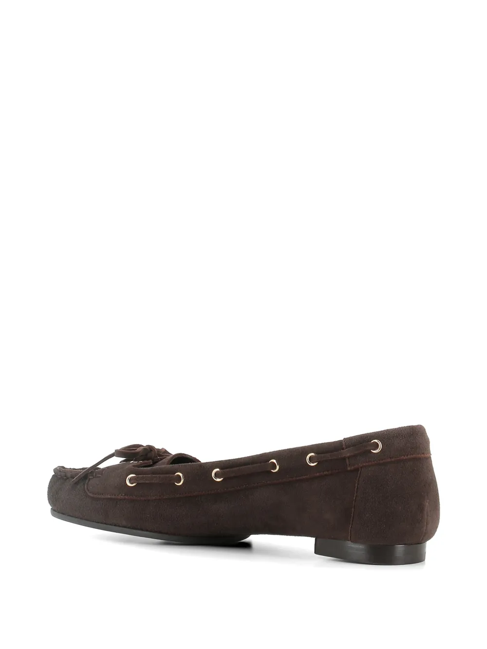 Del Carlo Loafers met strikdetail Bruin