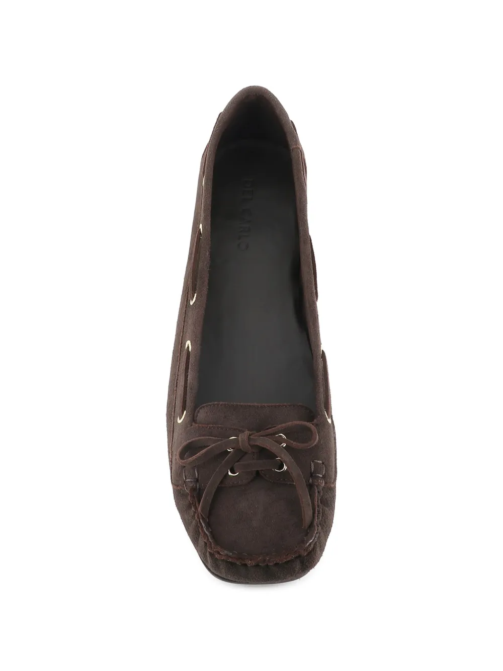Del Carlo Loafers met strikdetail Bruin
