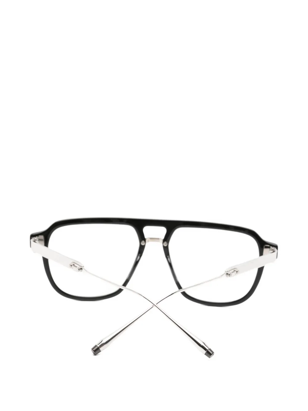  Akoni Square-frame Glasses - Black 
