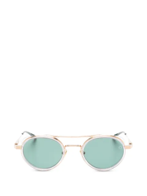 Akoni oval frame sunglasses