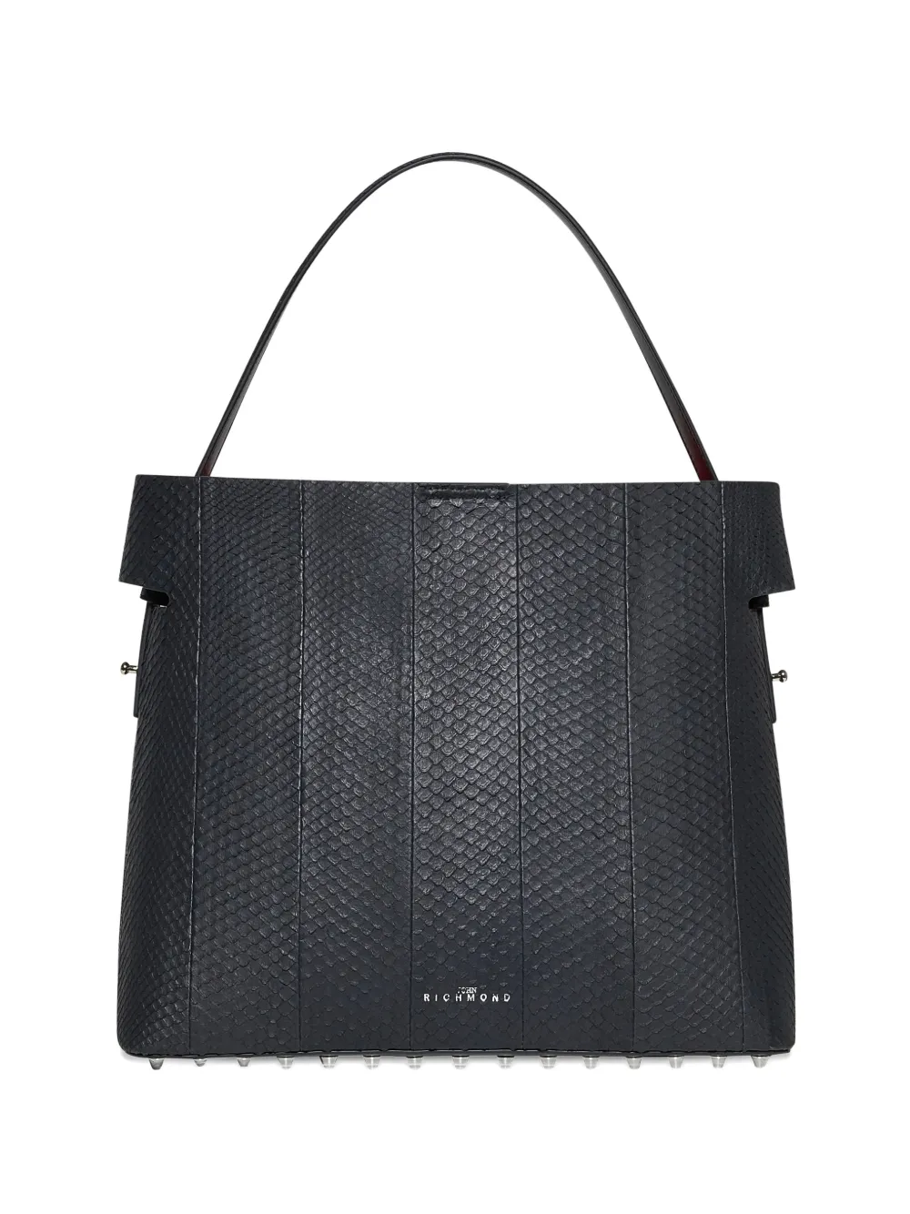 John Richmond Borsa tote con borchie - Nero