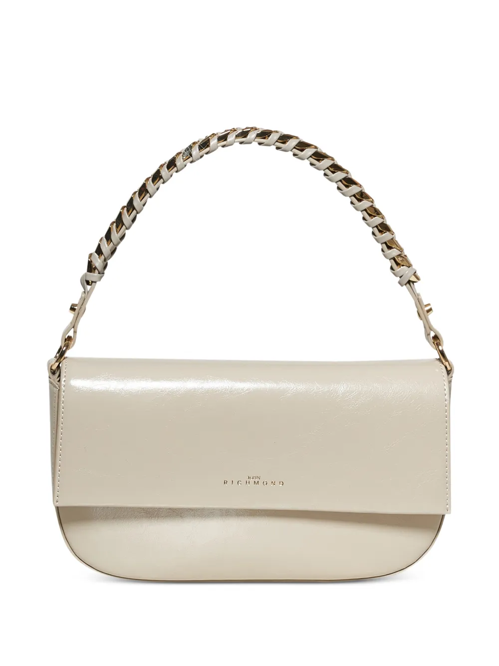 John Richmond Chain Strap Bag In Neutral