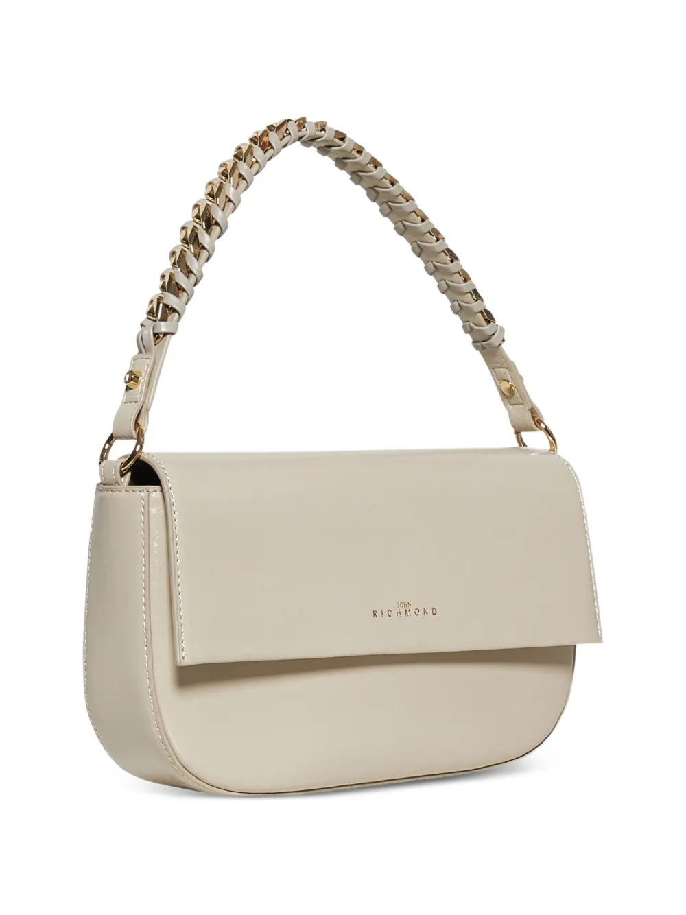 John Richmond Tas met kettingband Beige