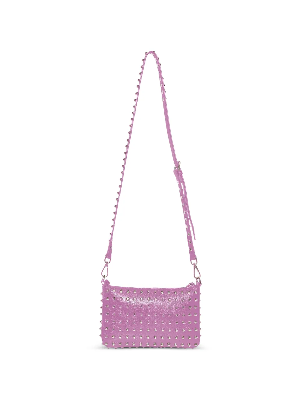 John Richmond Crossbodytas verfraaid met studs Paars