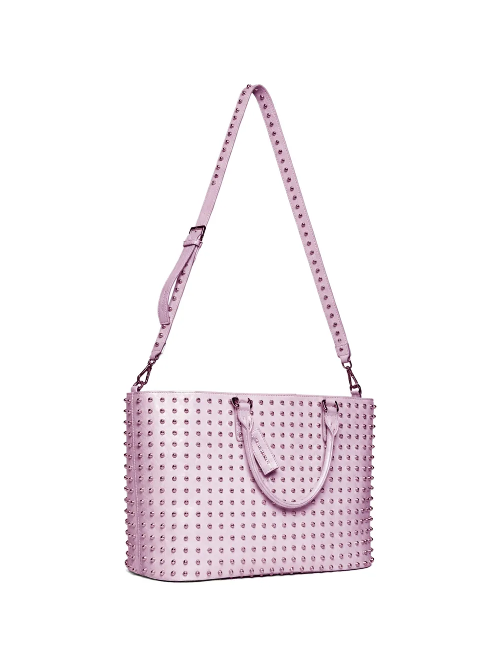 John Richmond Shopper verfraaid met studs Roze
