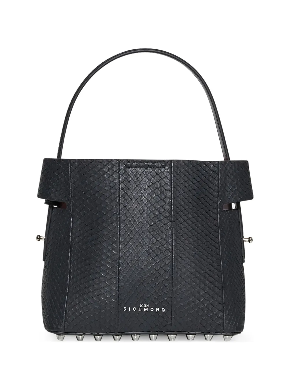 John Richmond Studs Tote Bag In Black