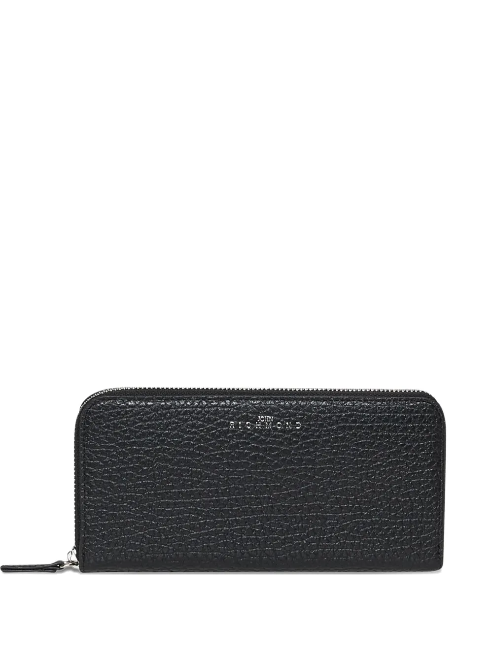John Richmond Zip Wallet In Black