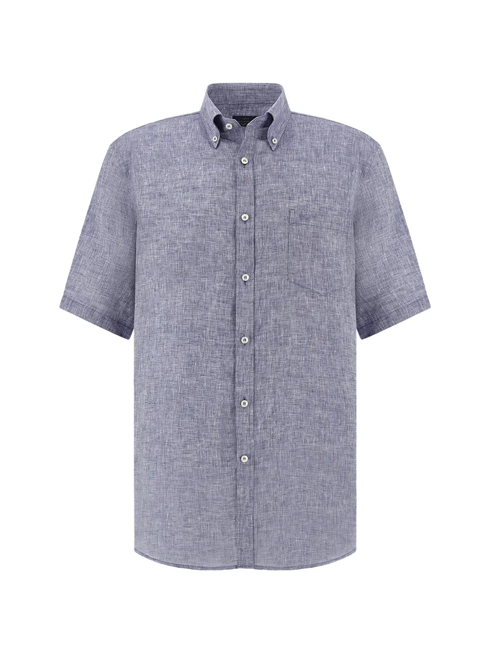 Paul & Shark short-sleeve linen shirt - Blu