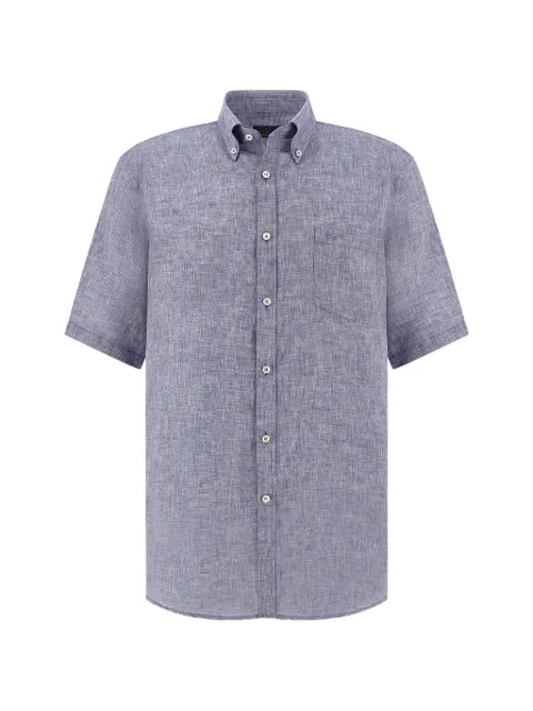 Paul & Shark short-sleeve linen shirt