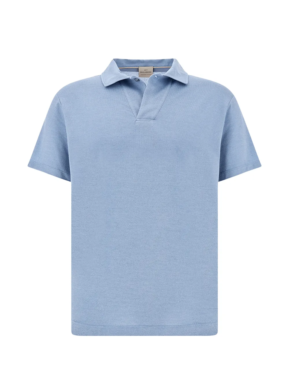 Paul & Shark open collar polo shirt - Blau