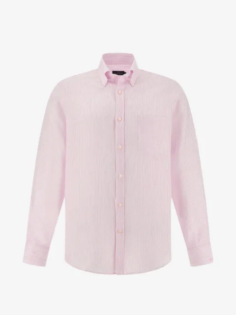 Paul & Shark striped linen shirt