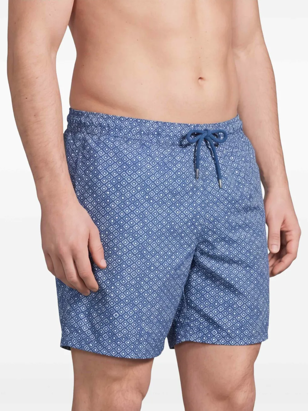 Paul & Shark Zwembroek met print Blauw
