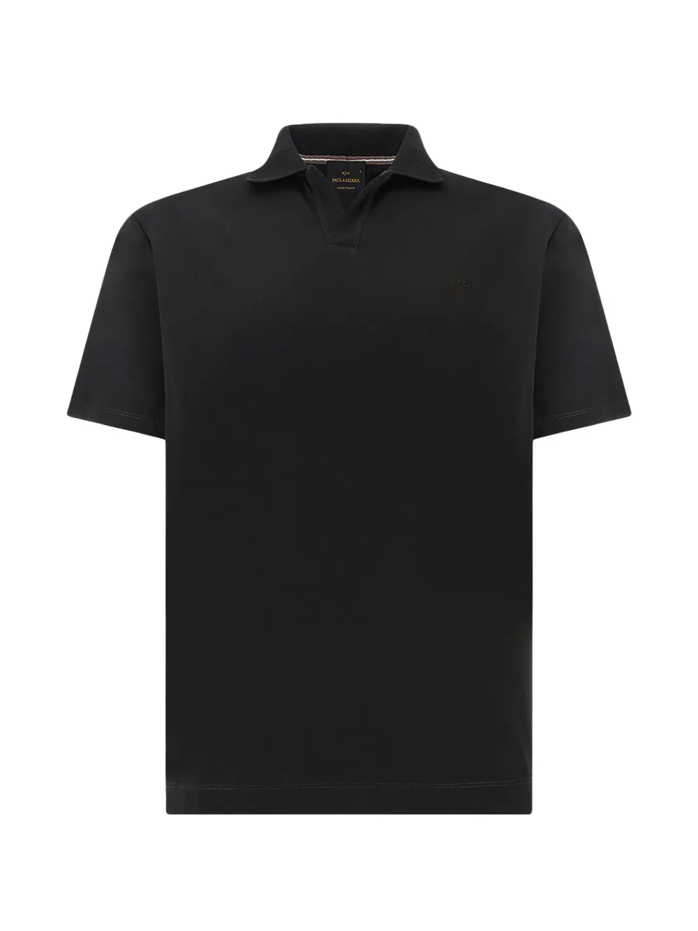 Paul & Shark open-collar T-shirt - Nero