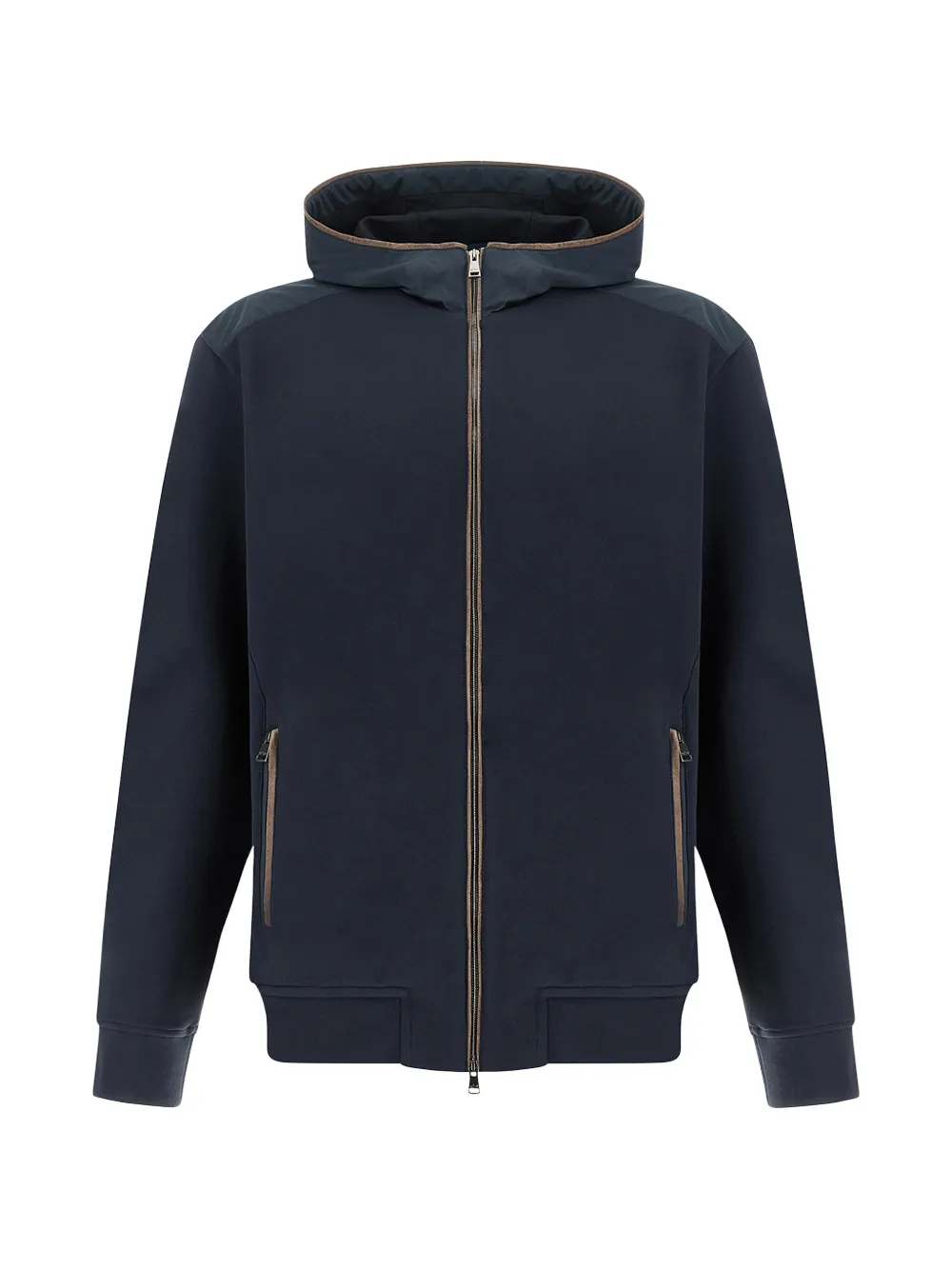 Paul & Shark X‑Soft zip‑up hoodie - Blu