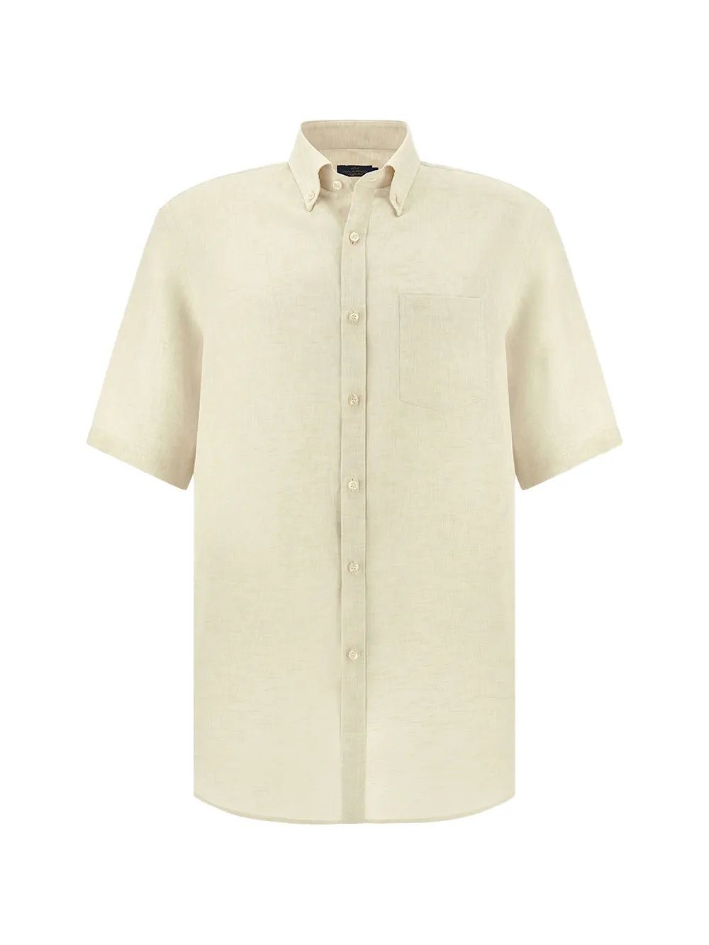 Paul & Shark short-sleeved linen shirt - Toni neutri