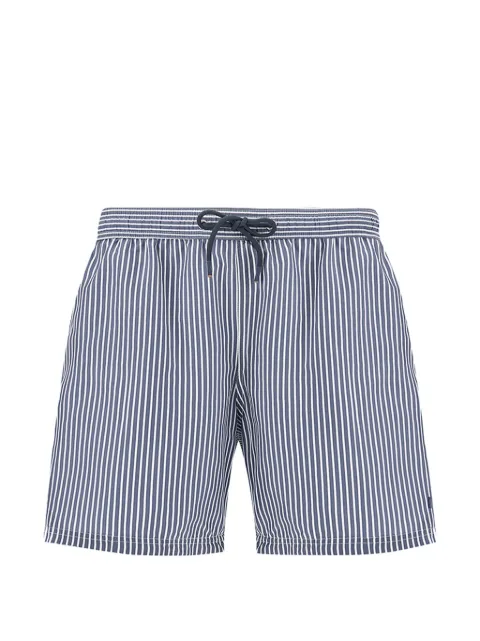 Paul & Shark stripe-print swim shorts