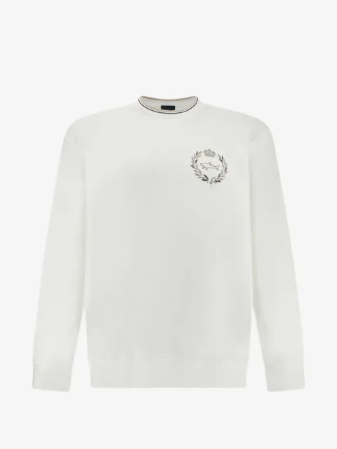 Paul & Shark shark-embroidery sweatshirt