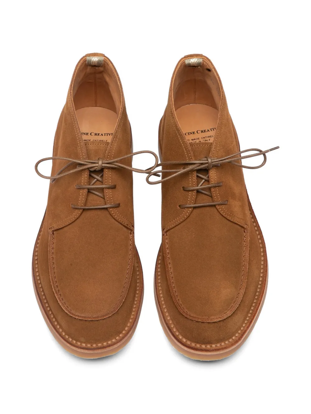 Officine Creative Kent desert boots Bruin