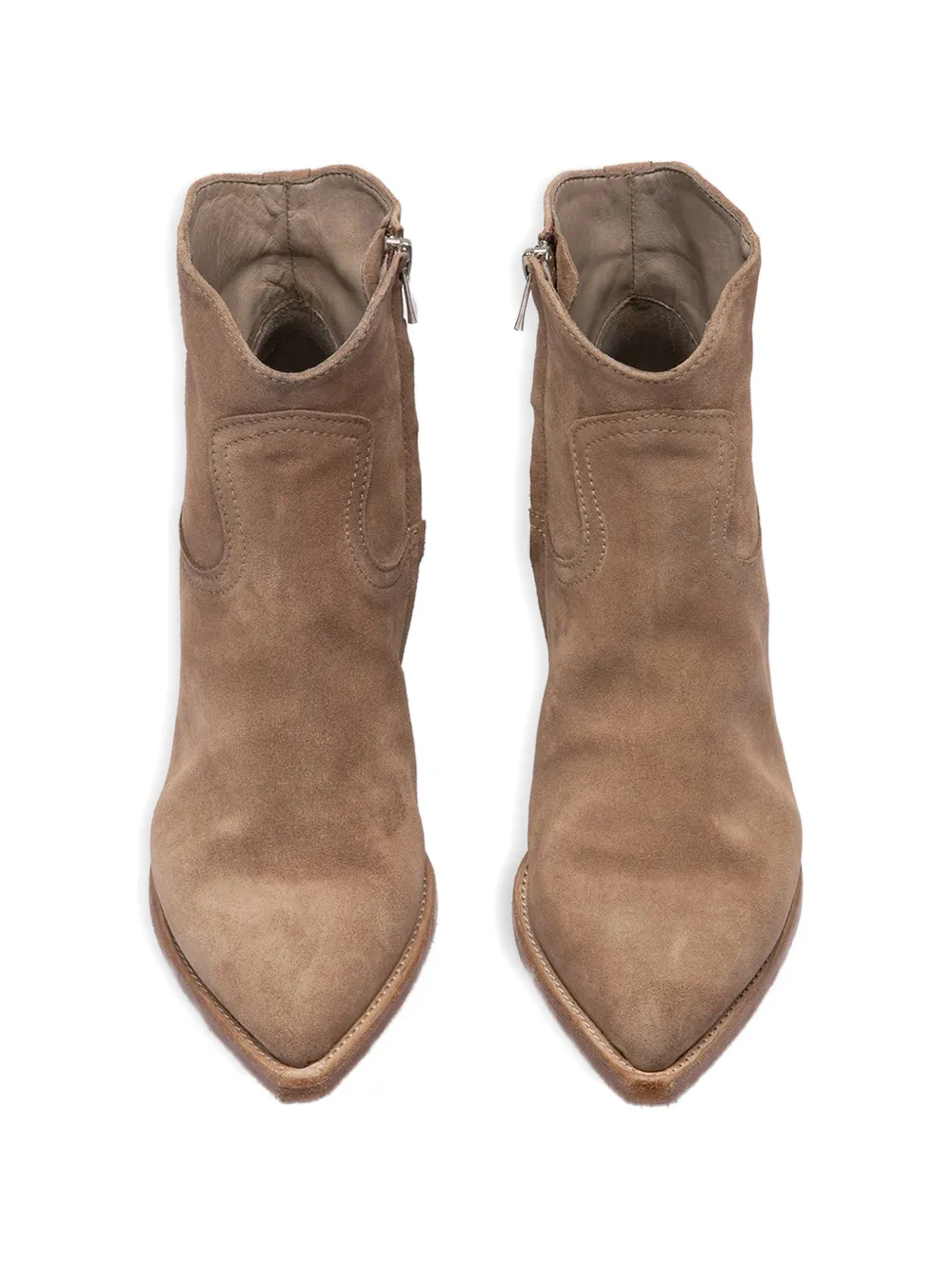 Officine Creative Wanda laarzen met rits Beige