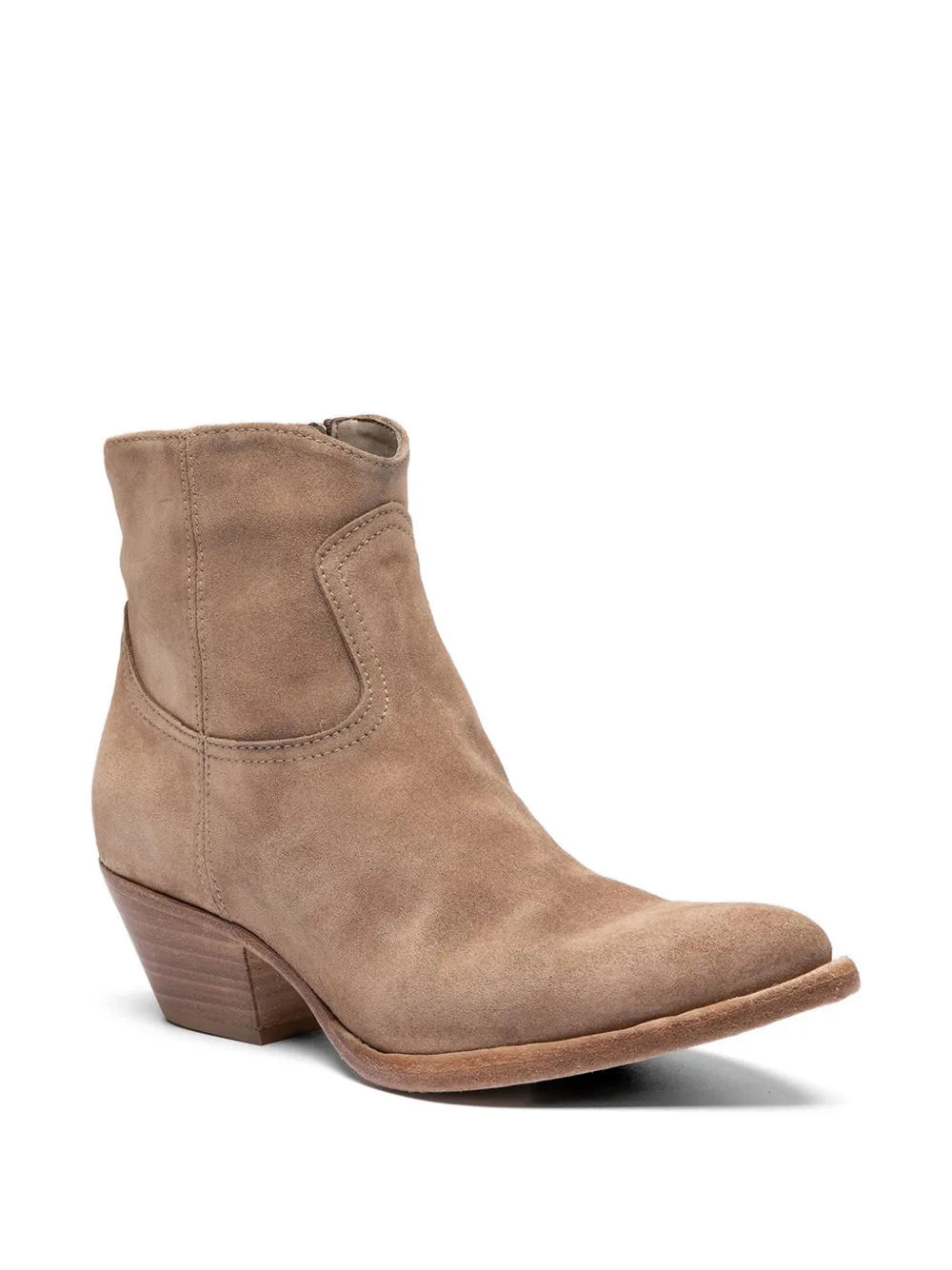 Officine Creative Wanda laarzen met rits Beige