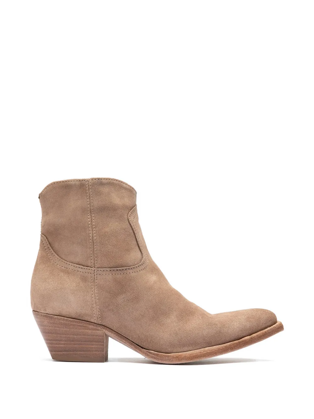 Officine Creative Wanda laarzen met rits Beige