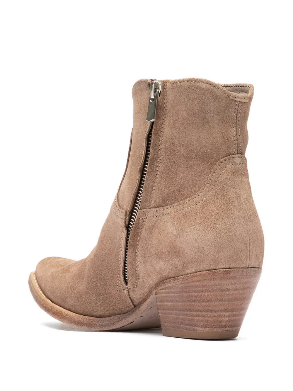 Officine Creative Wanda laarzen met rits Beige