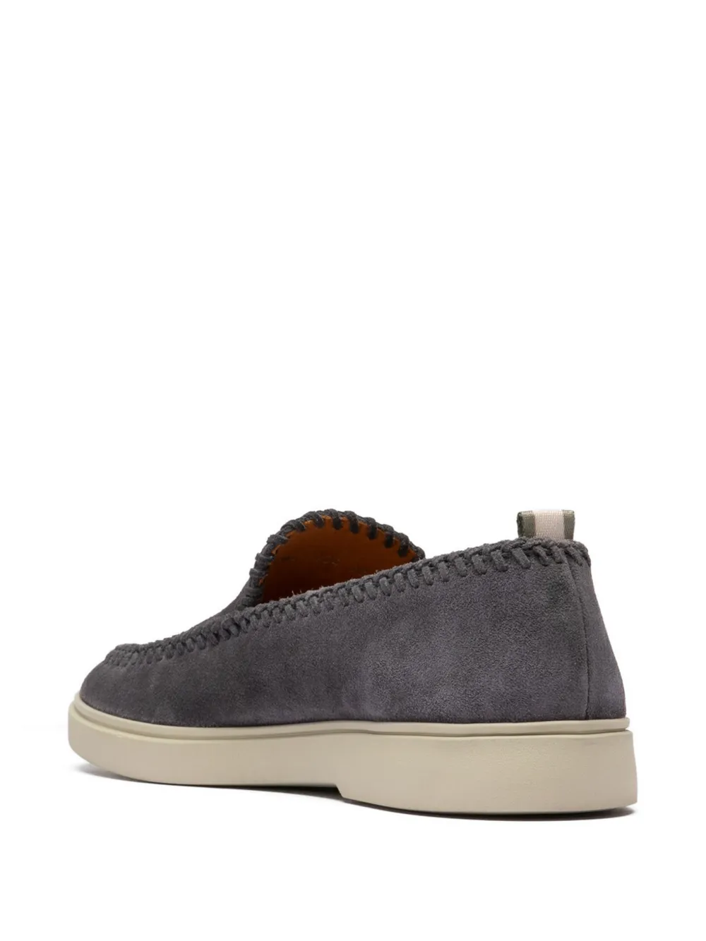 Officine Creative Bones 104 leren sneakers Grijs