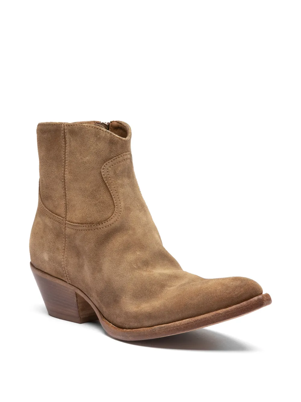 Officine Creative Wanda 103 leren laarzen met rits Beige