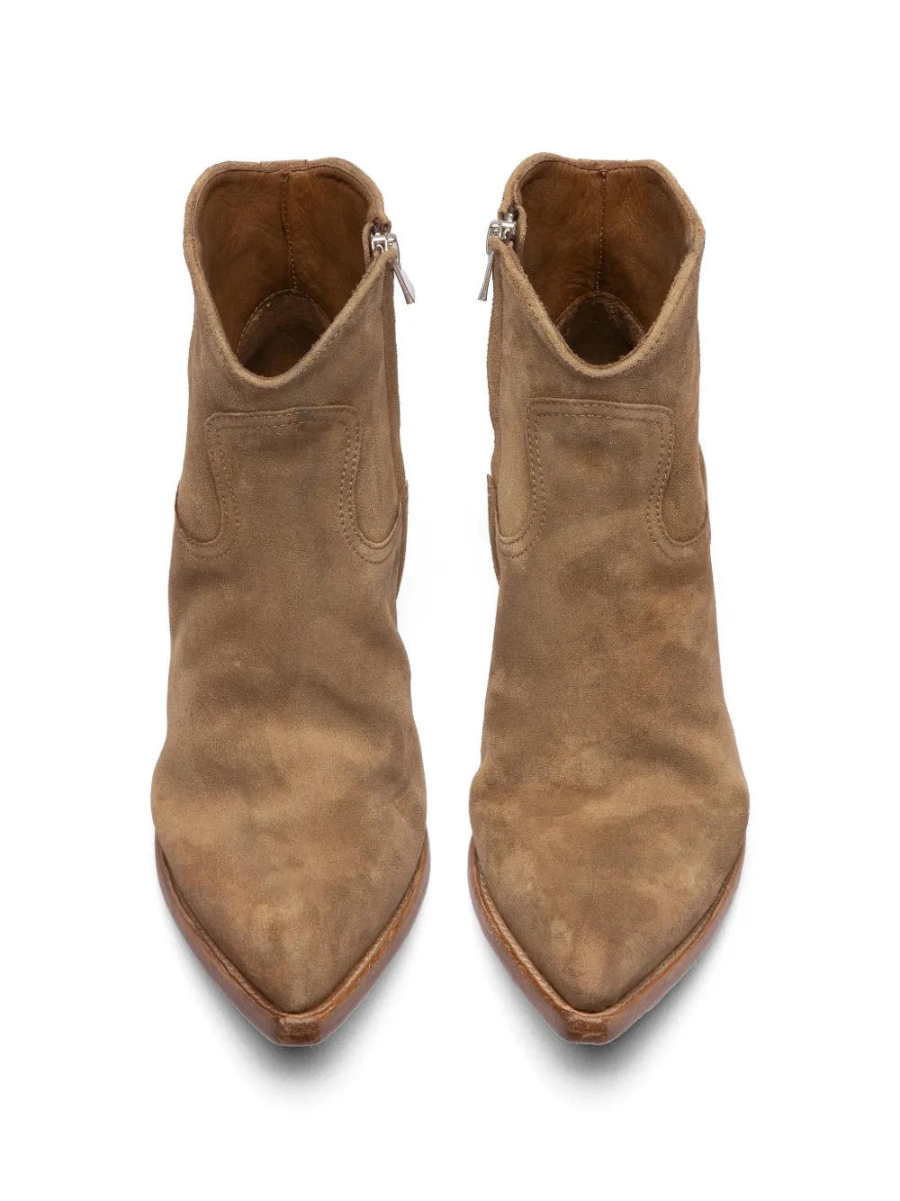 Officine Creative Wanda 103 leren laarzen met rits Beige