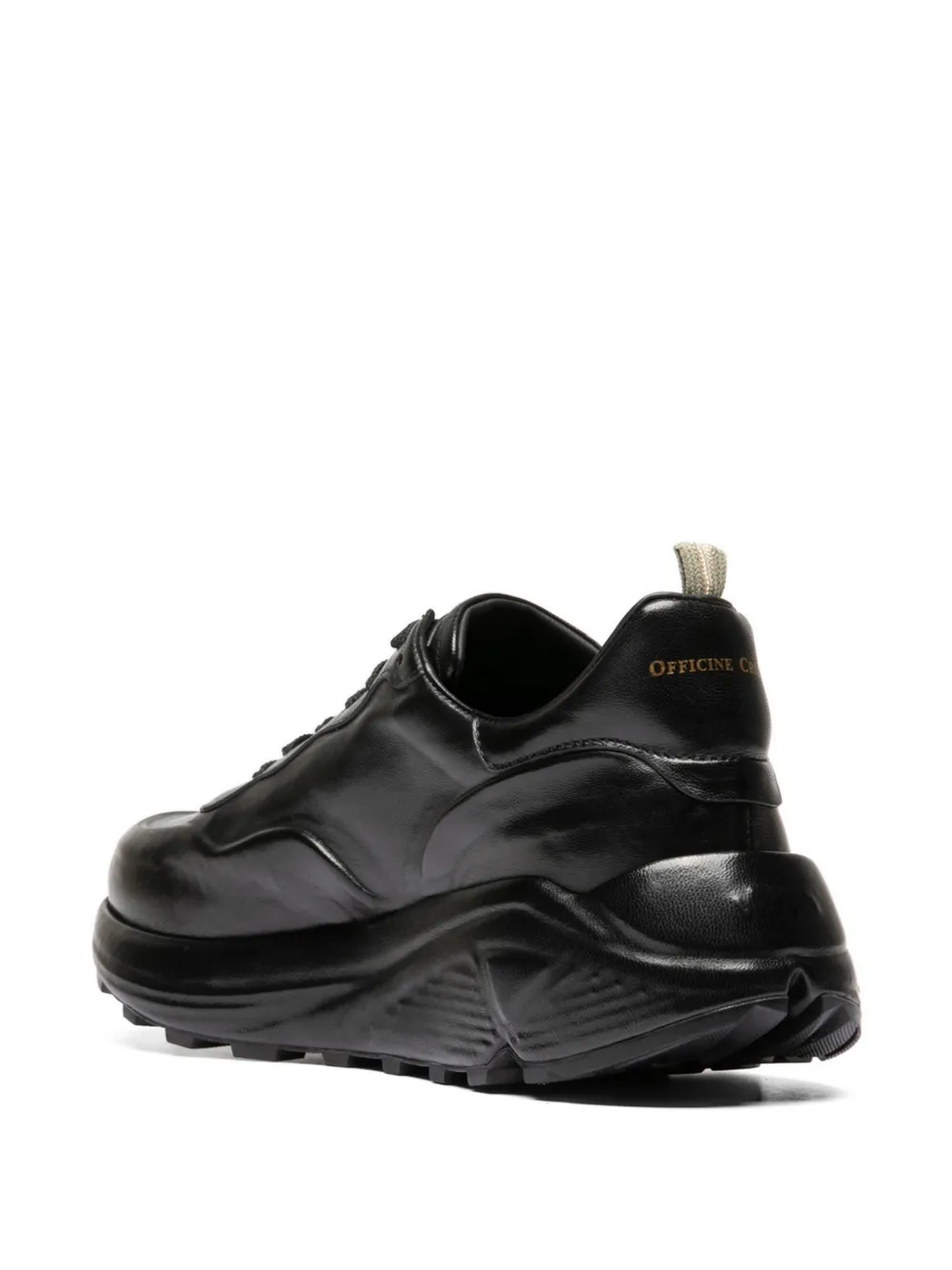 Officine Creative Sphyke sneakers met veters Zwart