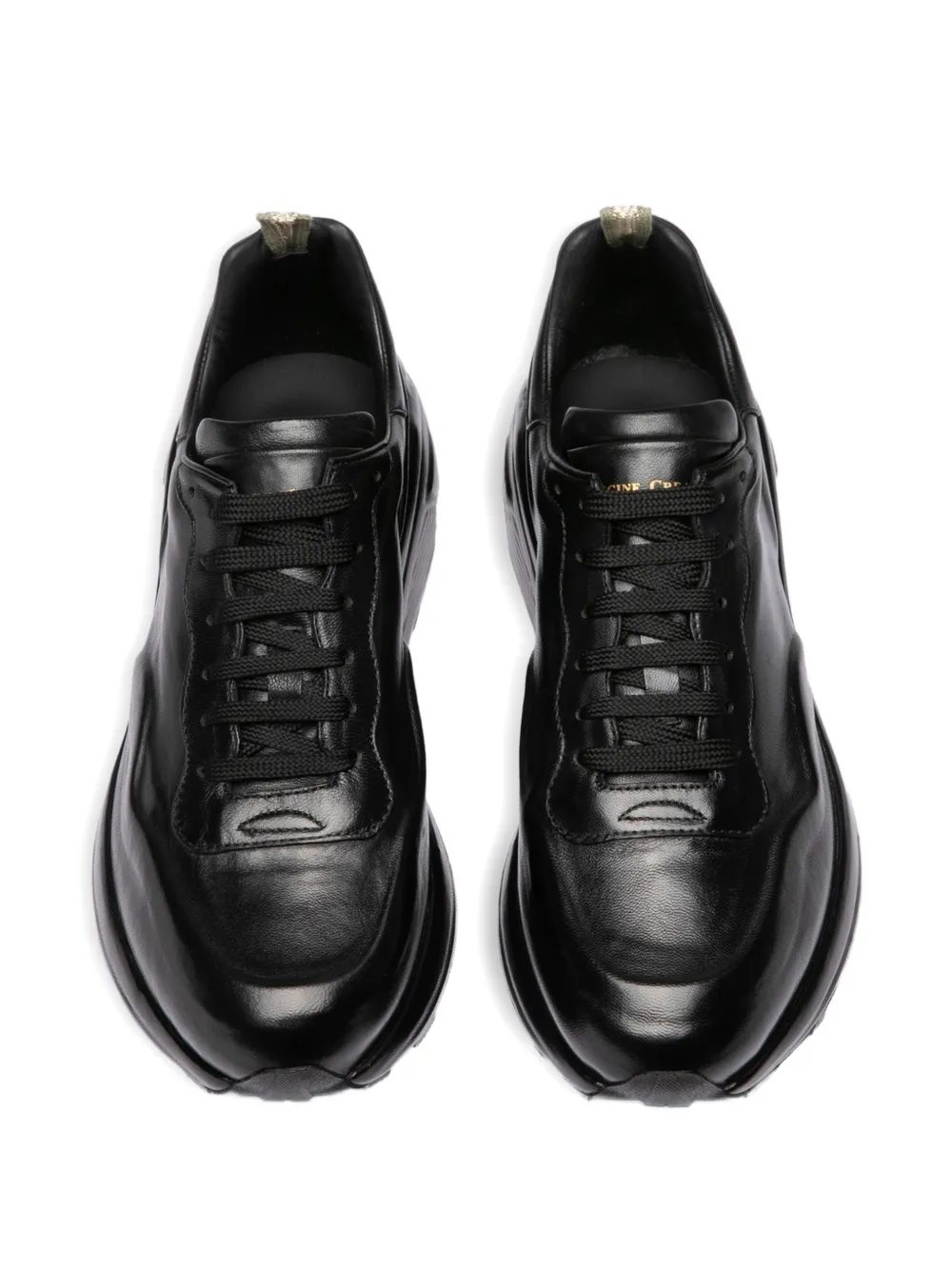 Officine Creative Sphyke sneakers met veters Zwart