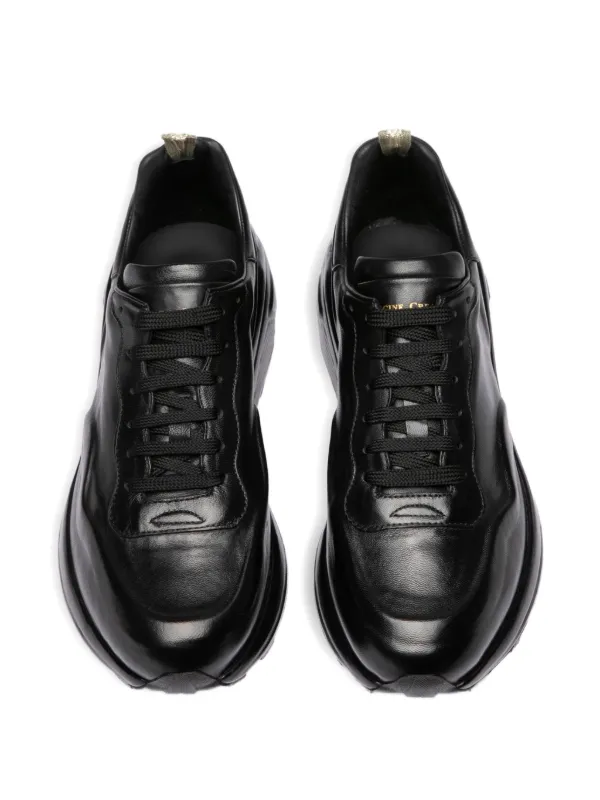 Officine Creative lace-up Sphyke Sneakers | Black | FARFETCH JO