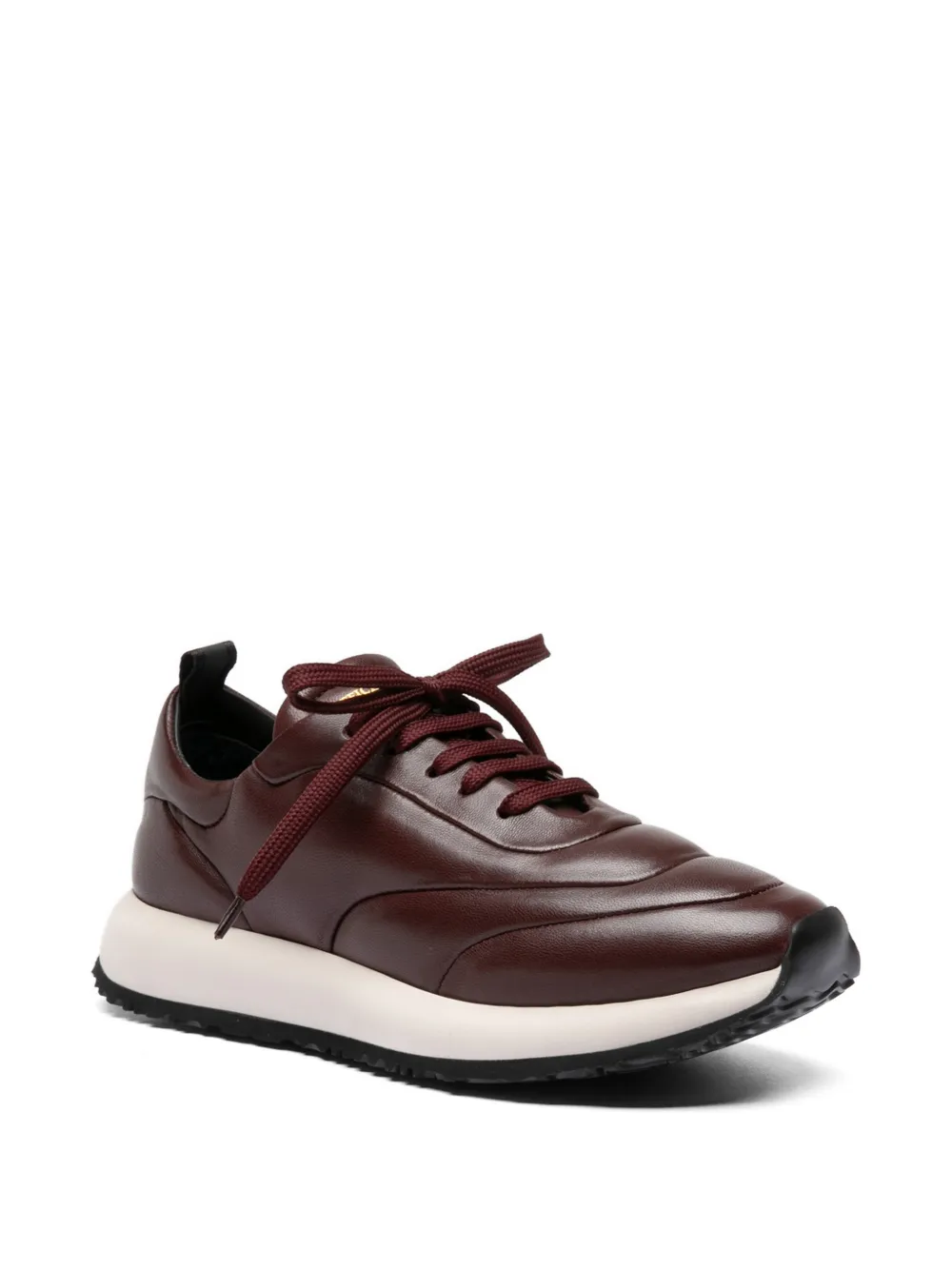 Officine Creative Solstice 101 leren sneakers Bruin