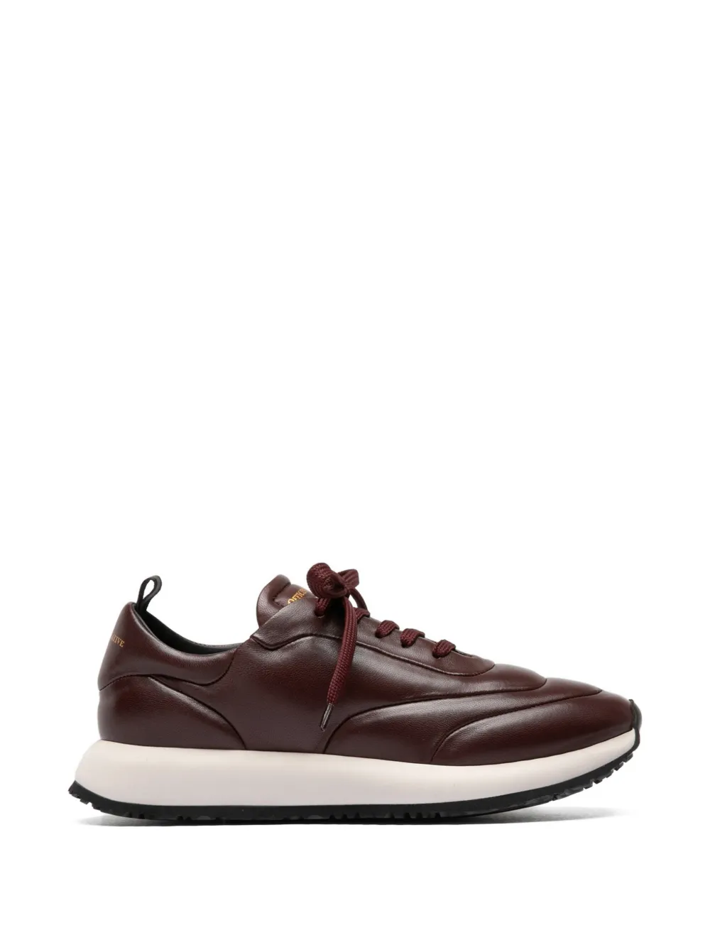 Officine Creative Solstice 101 leren sneakers Bruin