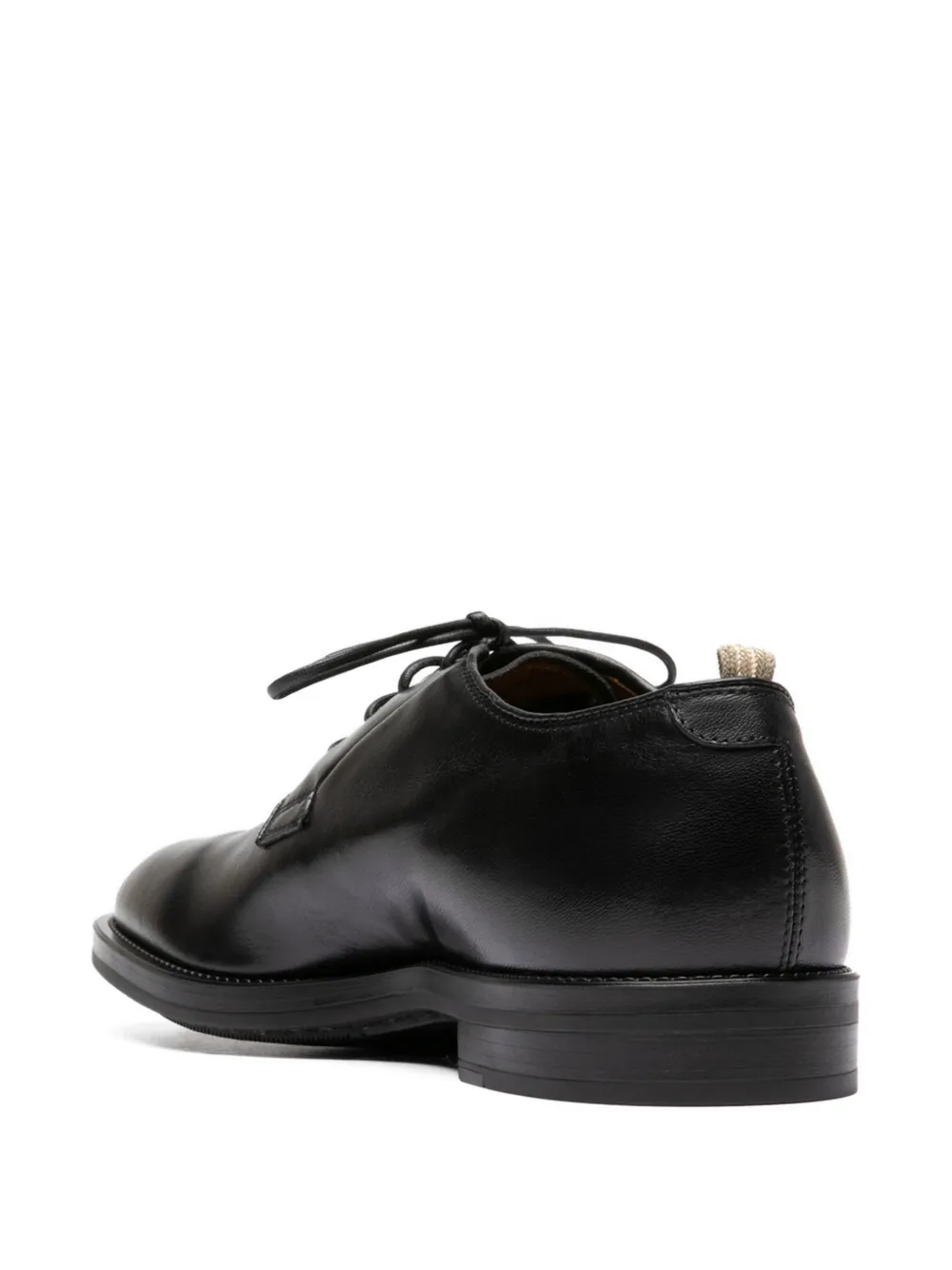 Officine Creative Derby schoenen van nappa leer Zwart