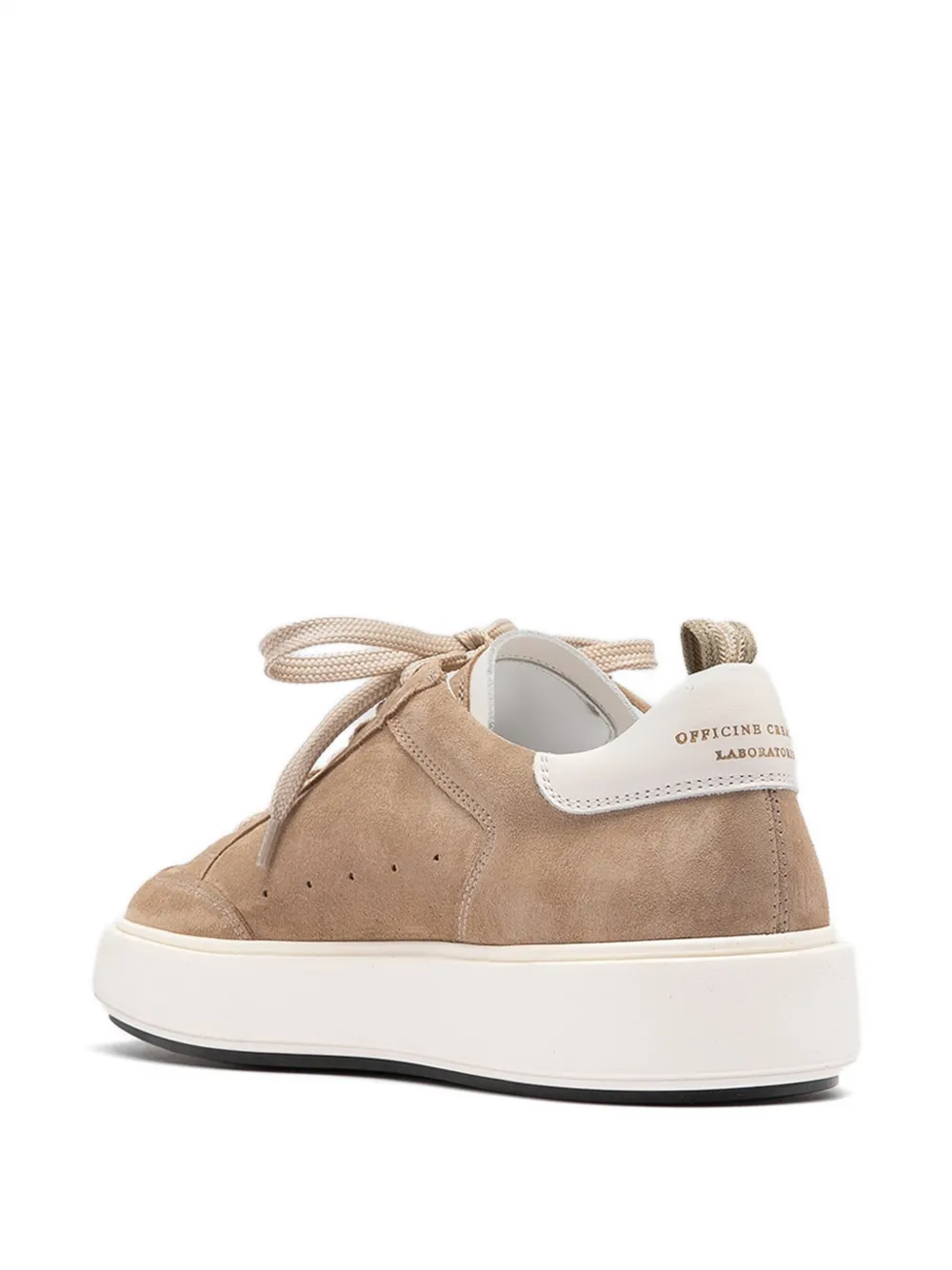 Officine Creative Sequel 101 leren sneakers Beige