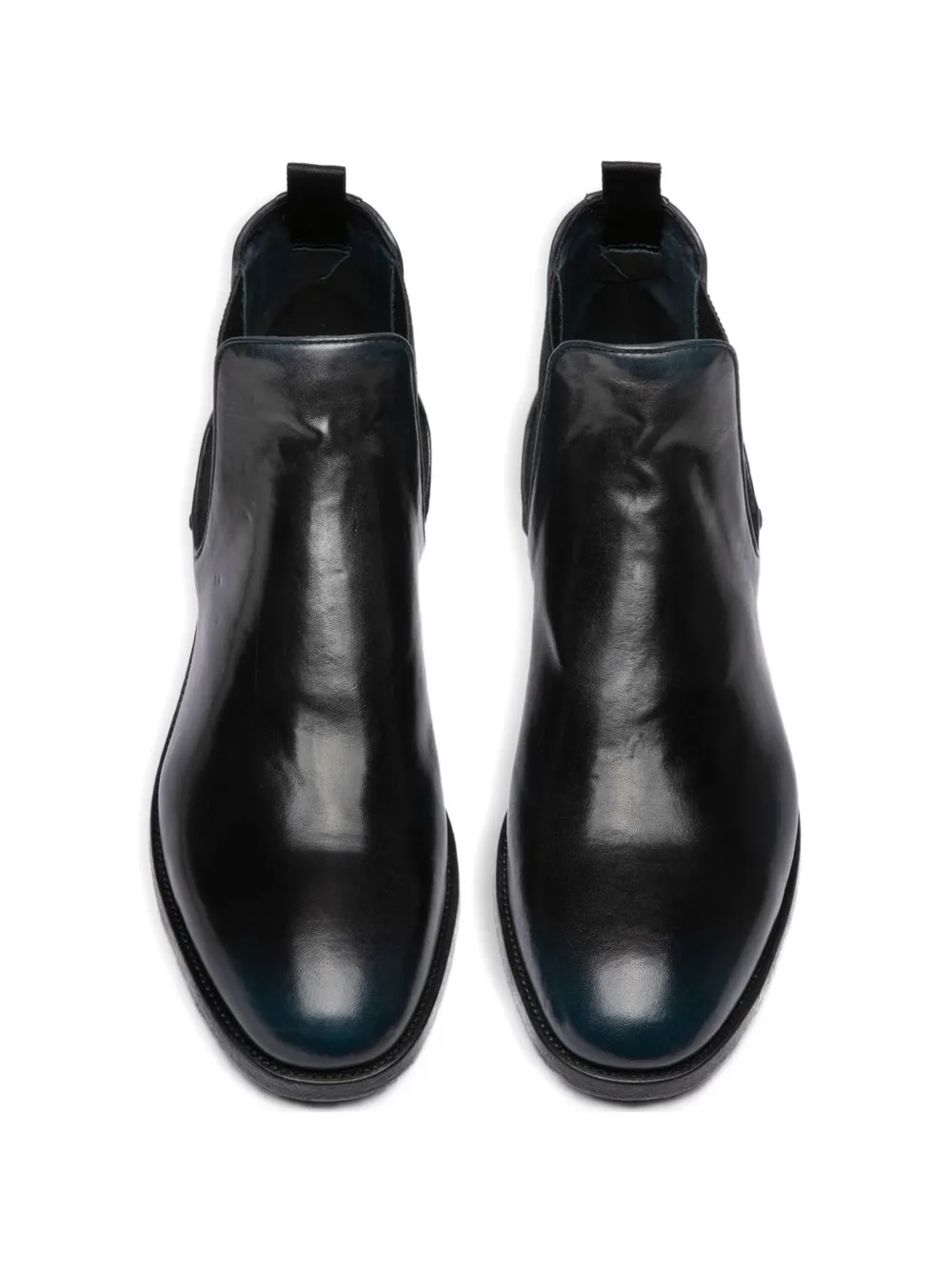 Officine Creative Vanderbilt leren laarzen Blauw